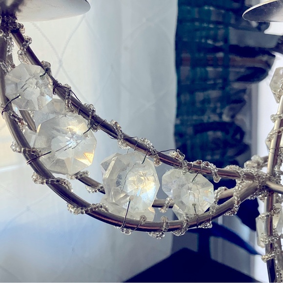 Elegant Crystal Candelabra-NWOT/Unused - Picture 5 of 7